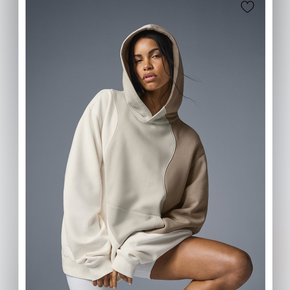 alo yoga make waves hoodie